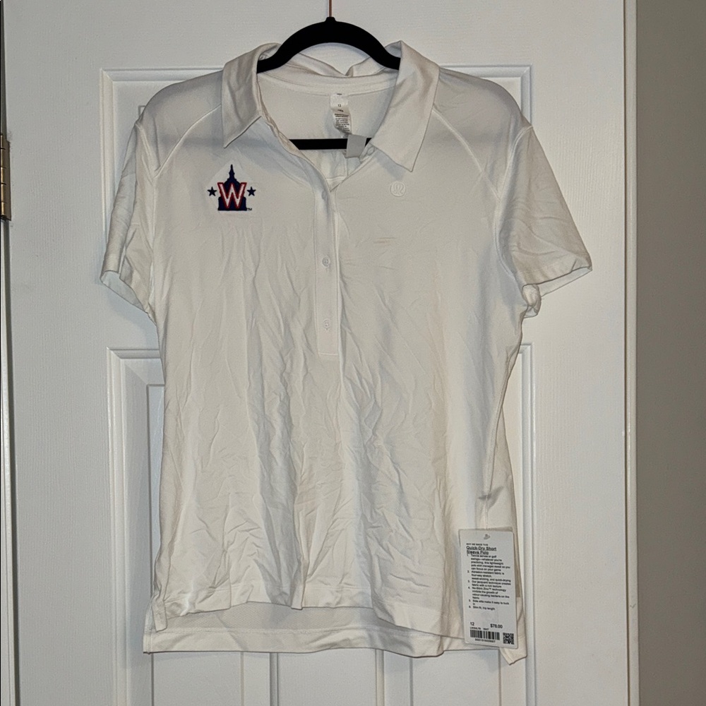 lululemon athletica White Button Down Shirt